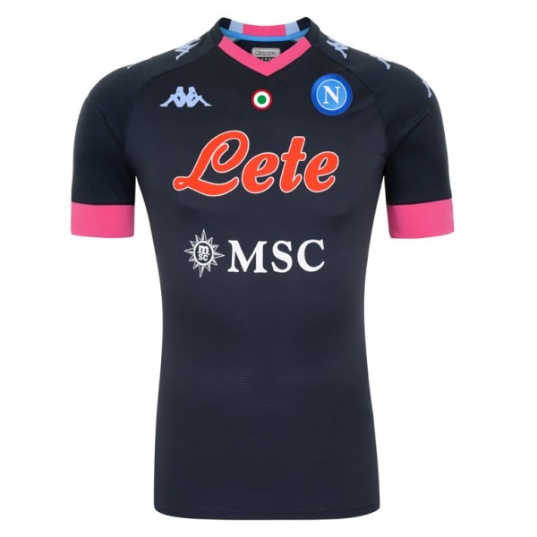 Tailandia Camiseta Napoli 3ª 2020-2021 Negro